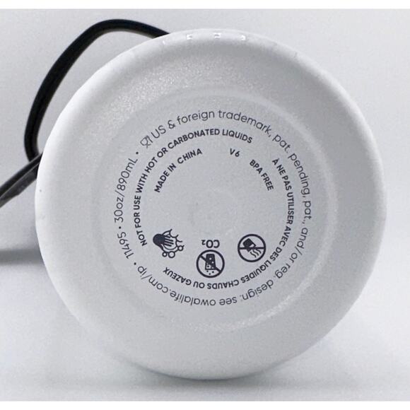 Owala SPECIAL EDITION 30oz FreeSip Sway GOLF Travel Tumbler, WATER HAZARD WHITE - Picture 7 of 7